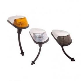 LANTERNA DIANTEIRA VW FUSCA AMBAR/CRISTAL/FUMÊ E/D